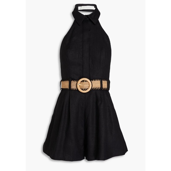 Zimmerman
August linen halterneck playsuit
Black
Size 1 (4-6) - Picture 3 of 7